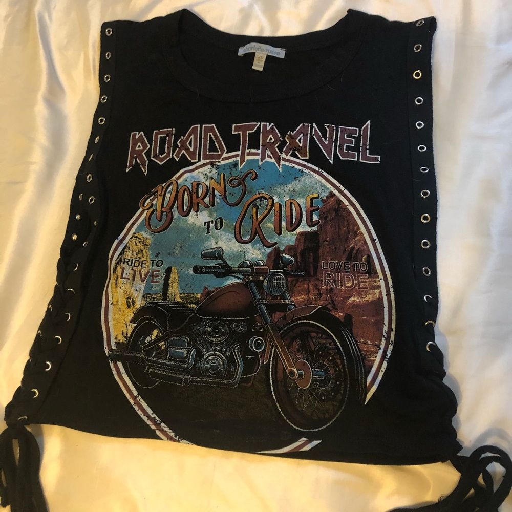 Motorcycle Crop Top
